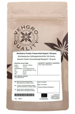 Naturaplaza Bramenpoeder Gevriesdroogd Biologisch Fashion
