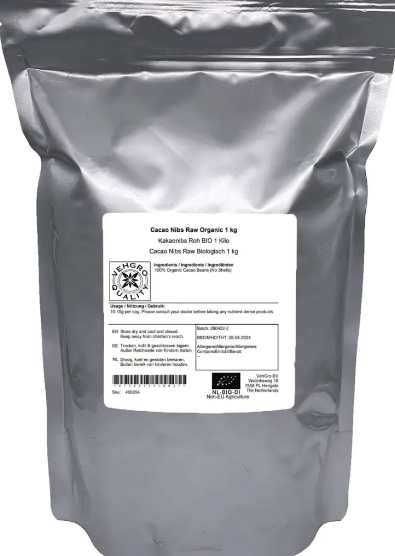 Naturaplaza Cacao Nibs Raw Biologisch Best
