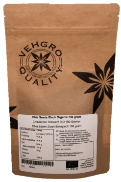 Naturaplaza Chia Zaden Zwart Biologisch Discount