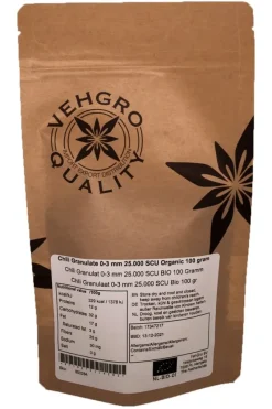 Naturaplaza Chili Granulaat 0-3 mm Medium 25.000 SHU kiemarm Biologisch Best