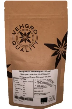 Naturaplaza Galangawortel Poeder Biologisch Hot