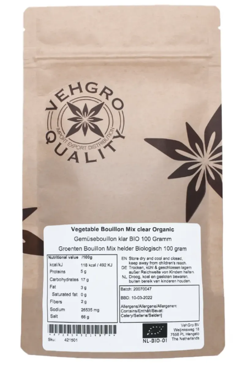 Naturaplaza Groentebouillon Mix helder Biologisch Clearance