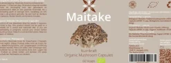 Naturaplaza Nutrikraft - Maitake Capsules Biologisch Hot