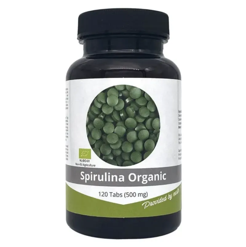 Naturaplaza Nutrikraft - Spirulina Tabs 500mg Biologisch 120 tabs Outlet