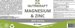 Naturaplaza Nutrikraft Magnesium/Zink Capsules Hot