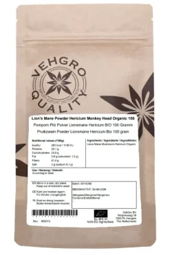 Naturaplaza Pruikzwam Poeder Lionsmane Hericium Biologisch Outlet