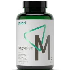 Naturaplaza Puori M3 Magnesium Supplement 120 Capsules Clearance