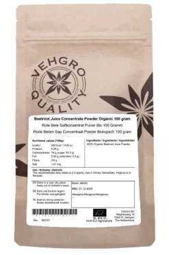 Naturaplaza Rode Bieten Sap Concentraat Poeder Biologisch Hot