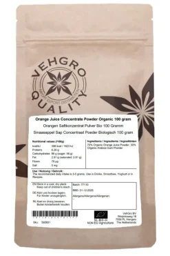 Naturaplaza Sinaasappel Sap Concentraat Poeder Biologisch New