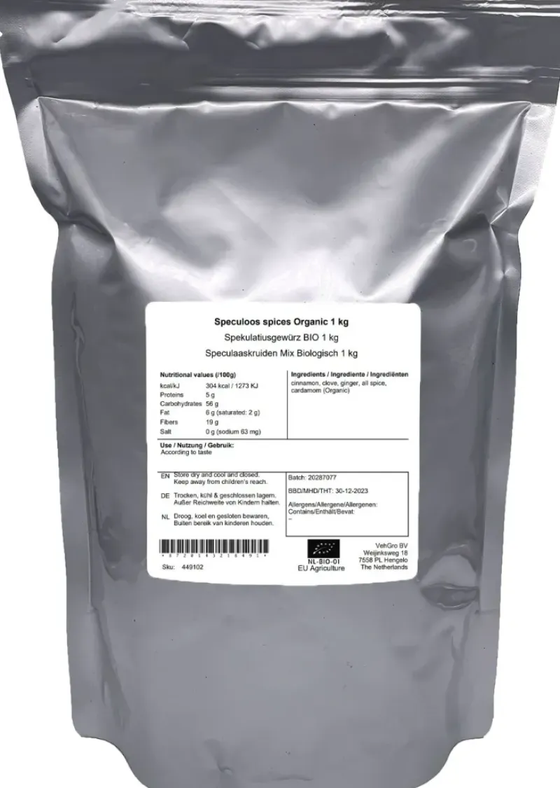 Naturaplaza Speculaaskruiden Mix Biologisch Discount